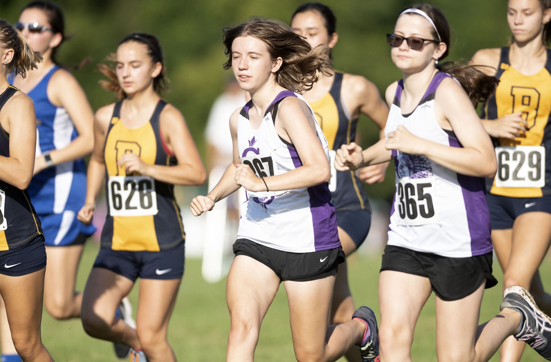 Edwardsville Invitational girls race